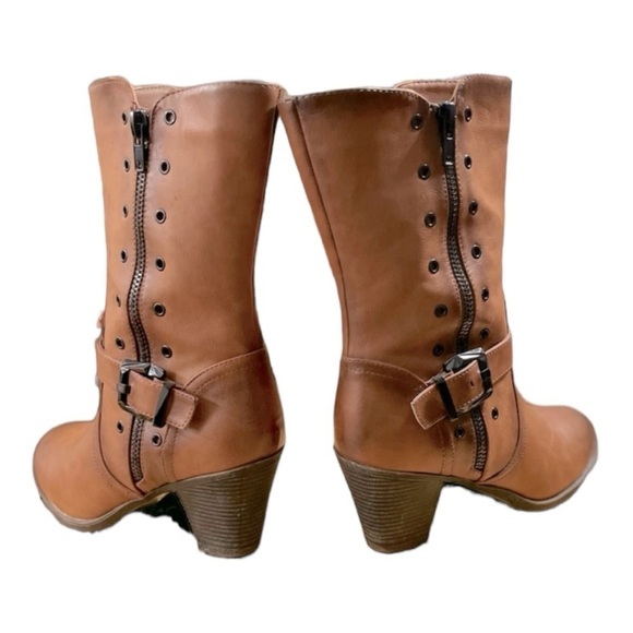 Italina heeled boots Western style - Picture 6 of 12
